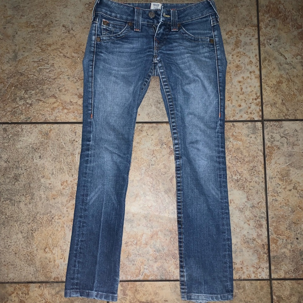 Low waisted true religion jeans